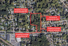 A wooded, undeveloped 3.9-acre parcel along White Road in Little Silver is for sale for $2.8 million. Residents have asked the borough to consider purchasing the property and preserving it.