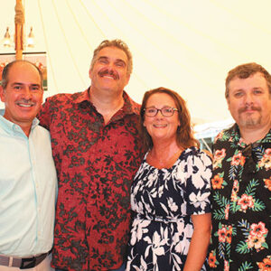10/06/22, 15TH ANNUAL SUNSET BENEFIT CLAMBAKE RAISED FUNDS FOR HOLIDAY EXPRESS, Anthony Siva, Joe Leone Introna, Kathy Powers, Sean Murphy
