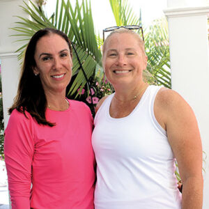 10/06/22, MONMOUTH MEDICAL CENTER FOUNDATION’S LEON HESS CANCER CENTER COUNCIL HELD ‘SWING PINK’ EVENT, Jessica Angstreich, Sonya Maroney