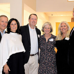 09/29/22, TRINITY HALL HIGH SCHOOL DEDICATES GMELICH HALL WITH DONOR RECEPTION, Howie Hubler, Maria Hubler, Joe O’Connor, Margot O’Connor, Carolyn, Damian McGuire