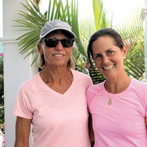 10/06/22, MONMOUTH MEDICAL CENTER FOUNDATION’S LEON HESS CANCER CENTER COUNCIL HELD ‘SWING PINK’ EVENT, Kim Smith, Susan Olson