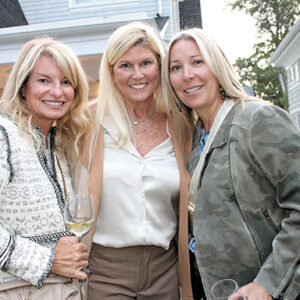 10/27/22, SHORE HOUSE HELD ‘COCKTAILS FOR A CAUSE’ KICKING OFF ‘ROCK THE HOUSE’, Denise Mauthe, Gail Tobias, Britt Garrison