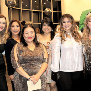11/03/22, COMMUNITY AFFAIRS AND RESOURCE CENTER HELD 11TH ANNUAL DISCO BALL, Ana Jezidzic, Jackeline Gonzalez, Ariadne Cortez, Azucena Gonzalez, Paola Marin, Beatriz Oesterheld