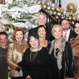 01/12/23, THE ARC OF MONMOUTH’S 56TH ANNUAL WINTER GLOW: ‘CHAMPAGNE AND CHOCOLATES’, Jasmine Young, Sandra Sowis, Sherry Annarella, Holly Annarella Flego, Ed Flego, Beverly Annarella, Michael Boylan, Cassidy Boylan