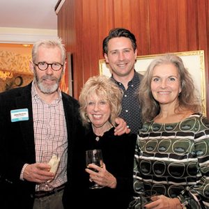 01/19/23, TWO RIVER THEATER WELCOMES NEW ARTISTIC DIRECTOR AT HOLIDAY SOIREE, Adam Rechnitz, Joan Rechnitz, Justin Waldman, Liz Rechnitz