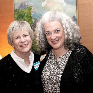 01/19/23, TWO RIVER THEATER WELCOMES NEW ARTISTIC DIRECTOR AT HOLIDAY SOIREE, Elizabeth Columbo, Kate Cordaro