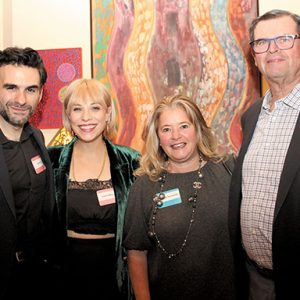 01/19/23, TWO RIVER THEATER WELCOMES NEW ARTISTIC DIRECTOR AT HOLIDAY SOIREE, Joe Iconis, Lauren Marcus, Chryssa Yaccarino, Ronald Reisner