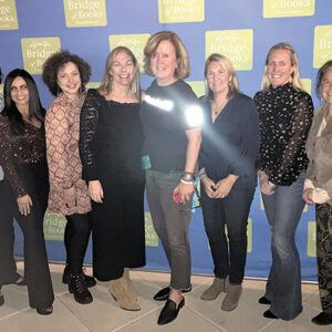 12/15/22, LADIES NIGHT OUT RAISED FUNDS FOR BRIDGE OF BOOKS FOUNDATION, Susan Murray, Danielle Sammut, Amanda Dowd, Colleen Seldin, Abby Daly, Cindy Gagliano, Liza Tamashunas, Rita Cotterell