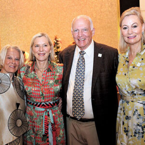 12/22/22, MONMOUTH CONSERVATION FOUNDATION’S HOLIDAY STYLE LUNCHEON AND SHOPPING SPREE, Lee Woodruff, Tina Kastning, Bill Kastning, Kathie Kenney