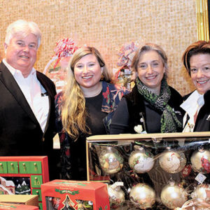 12/22/22, MONMOUTH CONSERVATION FOUNDATION’S HOLIDAY STYLE LUNCHEON AND SHOPPING SPREE, Bob Sickles, Sasha Sickles, Catherine Payne, Vicky Schade