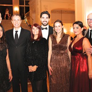 01/12/23, GALA AT THE GREAT HALL RAISED FUNDS FOR MONMOUTH UNIVERSITY STUDENTS, Eric Carney, Jocelyn Carney, John Klein, Robin Klein, Mariano Caputo, Amanda Klaus, Sabrina Grunin, Jeremy Grunin