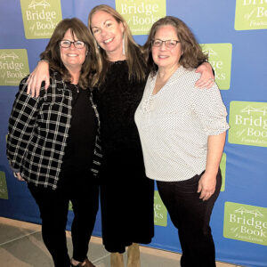 12/15/22, LADIES NIGHT OUT RAISED FUNDS FOR BRIDGE OF BOOKS FOUNDATION, Kathleen Marinich, Colleen Seldin, Heather Parauda