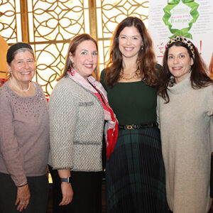 12/22/22, MONMOUTH CONSERVATION FOUNDATION’S HOLIDAY STYLE LUNCHEON AND SHOPPING SPREE, Marilyn Piperno, Kathy Jones, Nora King, Veronica Meagher, Anna-Bain Reynolds, Jeanette Henne