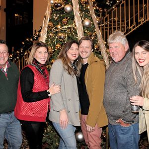 01/26/23, COUNT BASIE CENTER HOSTED SANTA FOR LUNCH BREAK, Joe Burke, Karen Burke, Devon Burke, Dave Burke, Kevin Taylor, Alanna Taylor