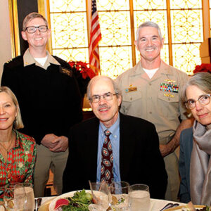 12/22/22, MONMOUTH CONSERVATION FOUNDATION’S HOLIDAY STYLE LUNCHEON AND SHOPPING SPREE, Lee Woodruff, Larry Fink, Anne Fink, James McCarty, Ed Callahan