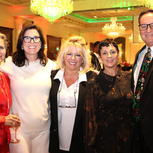 12/22/22, MONMOUTH CONSERVATION FOUNDATION’S HOLIDAY STYLE LUNCHEON AND SHOPPING SPREE, Liz Rechnitz, Tracy Cole, Valerie Montecalvo, Holly Flego, Tom Hayes