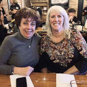 12/15/22, LADIES NIGHT OUT RAISED FUNDS FOR BRIDGE OF BOOKS FOUNDATION, Ruth Queen, Annette McGillicuddy