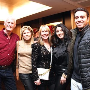 01/26/23, COUNT BASIE CENTER HOSTED SANTA FOR LUNCH BREAK, Brian McPeak, Torie McPeak, Karen Fluharty, Julia Tinalli, Italo Tinalli