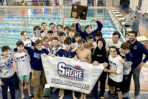 The Christian Brothers Academy swim team won the Shore Conference championship for a remarkable 32nd straight year.