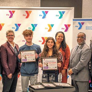02/09/23, YMCA’S DR. MARTIN LUTHER KING JR. COMMEMORATIVE BREAKFAST HONORED COMMUNITY LEADERS, Thomas Hayes, Laurie Goganzer, Nathan Chertog, Annabel Sparano, Samara O’Neill, Darryl Hughes, Michael Wright