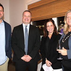 02/16/23, RFH PTO’S WINTER SOCIAL WINE TASTING EVENT, Joe Novak, Stephen Sarles, Shannon Novak, Tina Kilbourne