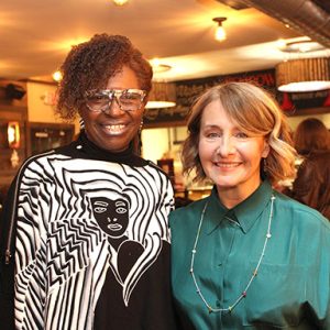 02/16/23, NO LIMITS CAFE AND SIFH GLOBAL JOINED FORCES FOR ART AUCTION FUNDRAISER, Sandi Jackson, Xenia Cox