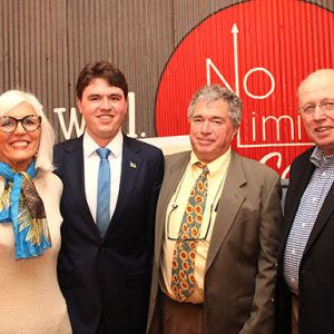 02/16/23, NO LIMITS CAFE AND SIFH GLOBAL JOINED FORCES FOR ART AUCTION FUNDRAISER, Roksana Bedrij, Christiaan Bedrij-Arpa, Christopher Arpa, David Graham