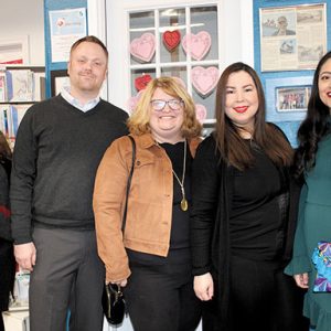 02/23/23, COMMUNITY AFFAIRS AND RESOURCE CENTER HELD WINE TASTING HOSTED BY COASTAL HABITAT FOR HUMANITY, Belinda Cueta, Neilson Worth, Mary Holtz, Yenifer Perez, Rosa Zaremba