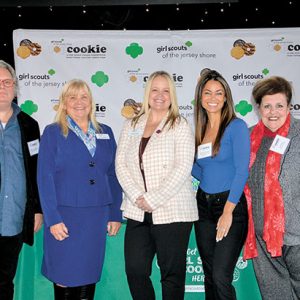 02/02/23, GIRL SCOUTS OF THE JERSEY SHORE ‘COOKIE PULL’ EVENT PRECEDES TOP COOKIE COMPETITION, Chef David Burke, Teri O’Connor, Heather Coburn, Kimberly Kravitz, Lori Draz