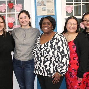 02/23/23, COMMUNITY AFFAIRS AND RESOURCE CENTER HELD WINE TASTING HOSTED BY COASTAL HABITAT FOR HUMANITY, Vivienne Soria, Nicole Riddle, Holly Daniels, Ari Cortez, Tania Vargas