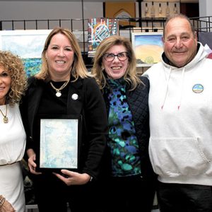 03/16/23, SHORE HOUSE HELD ‘THE ART OF RECOVERY’ FUNDRAISER, Marilyn Piperno, Kim Eulner, Dr. Anita Voogt, Dennis Sherman