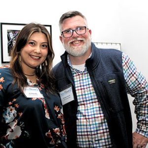 03/16/23, SHORE HOUSE HELD ‘THE ART OF RECOVERY’ FUNDRAISER, Jen Amoscato, Brendan Fennell
