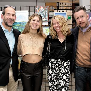 03/16/23, SHORE HOUSE HELD ‘THE ART OF RECOVERY’ FUNDRAISER, Lou Rettino, Logan Rettino, Lisa Rettino, Sean Clifford