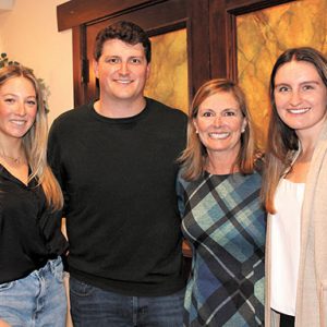 03/23/23, RUMSON ST. PATRICK’S DAY PARADE COMMITTEE HELD INVESTITURE EVENT FOR 10TH ANNUAL PARADE, Madison Morningstar, Morgan, Kathy, Madison