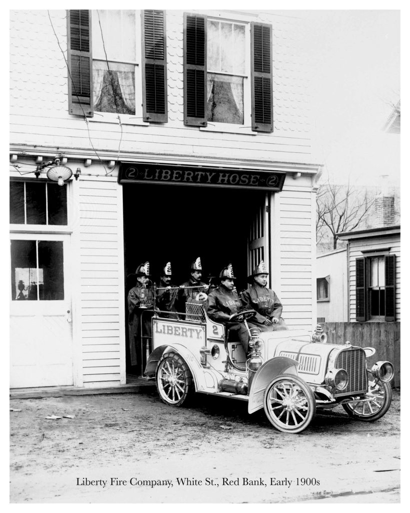 The Red Bank Fire Department was founded in 1872 and has served the residents of the borough during all kinds of emergencies, weather events and, of course, fires. Courtesy Dorn's Classic Images 