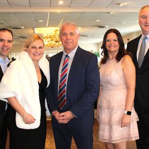 04/06/23, ST. LEO THE GREAT SCHOOL PTA HELD ANNUAL GALA: MARCH MASQUERADE, Phil DeMarco, Erica DeMarco, Tom Coyle, Mary Ellen Gleason, Rob Gleason