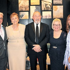 04/13/23, LADACIN NETWORK HELD 42ND ANNUAL ROSEBUD GALA, Phil Nisbet, Marian Hartnett, Denise Walker, Joseph Walker, Gina Nisbet