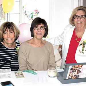05/04/23, FRIENDS OF THE MONMOUTH MUSEUM HELD ANNUAL TEDDY BEAR TEA, June Krepow, Helen Brown, Barbara Boas
