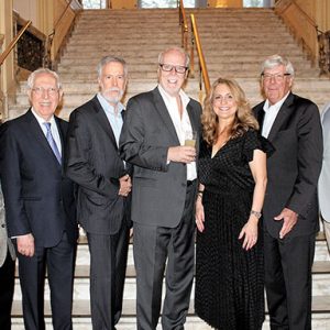 04/20/23, MONMOUTH UNIVERSITY HOSTED AMERICAN MUSIC HONORS INAUGURAL EVENT TO BENEFIT BRUCE SPRINGSTEEN ARCHIVES AND CENTER FOR AMERICAN MUSIC, Thomas Michelli, Tavit Najarian, Grey Dimenna, Raymond Klose, Karyn Cusanelli, Jack Conover, Christopher Shaw