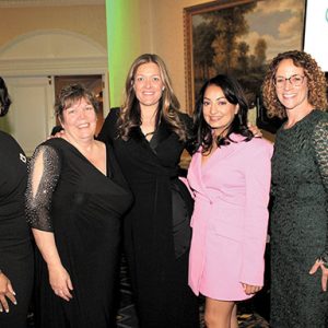 04/27/23, GIRL SCOUTS OF THE JERSEY SHORE HELD WOMEN OF DISTINCTION AND COMMUNITY PARTNERS GALA, Shawanda Beale, Denise Wegeman, Paige Baran, Dr. Manpreet Kohli, Lauren Holman
