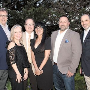 05/11/23, SALT CREEK GRILLE HOSTED 17TH ANNUAL WINE AND MARTINI TASTING FUNDRAISER, Randall Paulikens, Murielle Steven Walsh, Thomas Vates, Maria Diaz, Nathan Florio, Steven Seneca