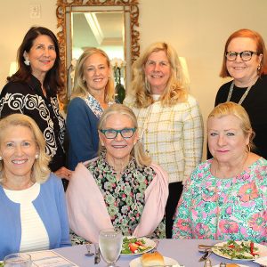 06/01/23, NAVARUMSUNK AUXILIARY OF FAMILY AND CHILDREN’S SERVICE HELD 64TH ANNUAL SPRING LUNCHEON AND FASHION SHOW, Peeka Tildesley, Maureen Dorment, Dena Reger, Karen Gibbens, Diane Hayes, Kelly Kachinski, Tracy Ferry