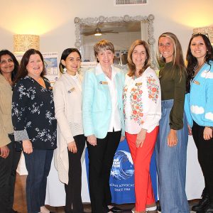 06/01/23, CLEAN OCEAN ACTION’S SHORE SHINDIG WAS WAVES OF FUN FOR EVERYONE, Kari Martin, Dr. Swarna Muthukrishnan, Suzanne Power, Kristen Grazioso, Cindy Zipf, Mary-Beth Thompson, Kira Cruz, Kiki Miranda, Toni Groat