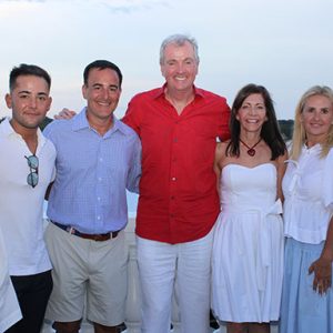 07/13/23, FAMILY FIREWORKS ON THE NAVESINK WAS ‘A BLAST’ TO BENEFIT RIVERVIEW MEDICAL CENTER FOUNDATION, Ava, Domenic Jr., Domenic DiPiero Sr., Phil, Tammy Murphy, Hilary, Izzy DiPiero