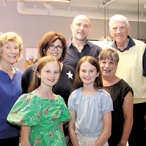 07/06/23, ‘ARTISTS OPEN HEARTS FOR LUNCH BREAK’ ART AUCTION EVENT SHOWCASED ARTISTIC WORKS, Trudy Parton, Josephine Guttadauro, Kevin McGee, Laurie Singer, Charlie Parton, Emma, Annie