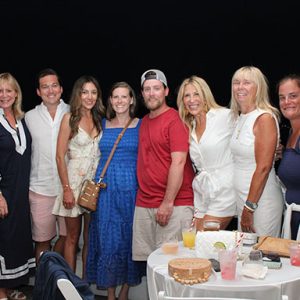 07/13/23, FAMILY FIREWORKS ON THE NAVESINK WAS ‘A BLAST’ TO BENEFIT RIVERVIEW MEDICAL CENTER FOUNDATION, Dr. Steven Lisser, Maggie Riker, TK Smith, Harley Mulheren Smith, Kathleen, Wyatt Mulheren, Fran Lisser, Nancy Mulheren, Monica, Timothy Mulheren