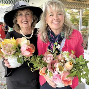 07/06/23, CANCERCRUSHER FOUNDATION OF MEMORIAL SLOAN KETTERING CANCER CENTER HELD TEA PARTY FUNDRAISER, Rosalie King, Barbara Brown