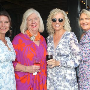 09/28/23, OCEANIC FREE LIBRARY’S ANNUAL GARDEN COCKTAIL PARTY, Laura Burns, Marie Dillon, Carolyn Miller, Stacey Waldis