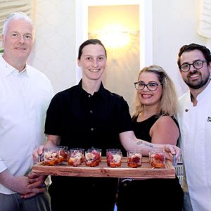 08/31/23, ASHLEY LAUREN FOUNDATION’S CHEFS WHO CARE: TOUR LA RIVIERA D’ITALIA, Chef Joe Murphy, Elizabeth Olsen, Fina Pulaj, Chef Joe Settepani