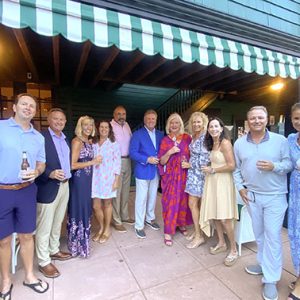 09/28/23, OCEANIC FREE LIBRARY’S ANNUAL GARDEN COCKTAIL PARTY, Taylor Twining, Tom McManus, Kortney McManus, Mary Burke, Joe Tort, Ken Dillon, Marie Dillon, Carolyn Miller, Molly Twining, Tom Miller, Miriam Tort